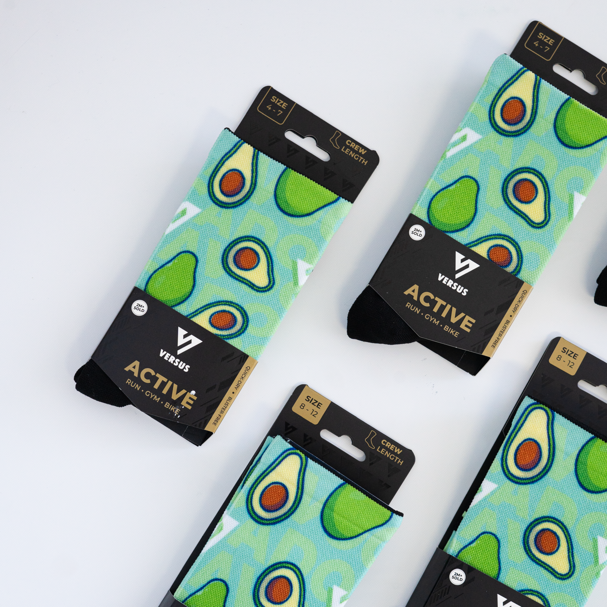 Avocado Active Crew Socks