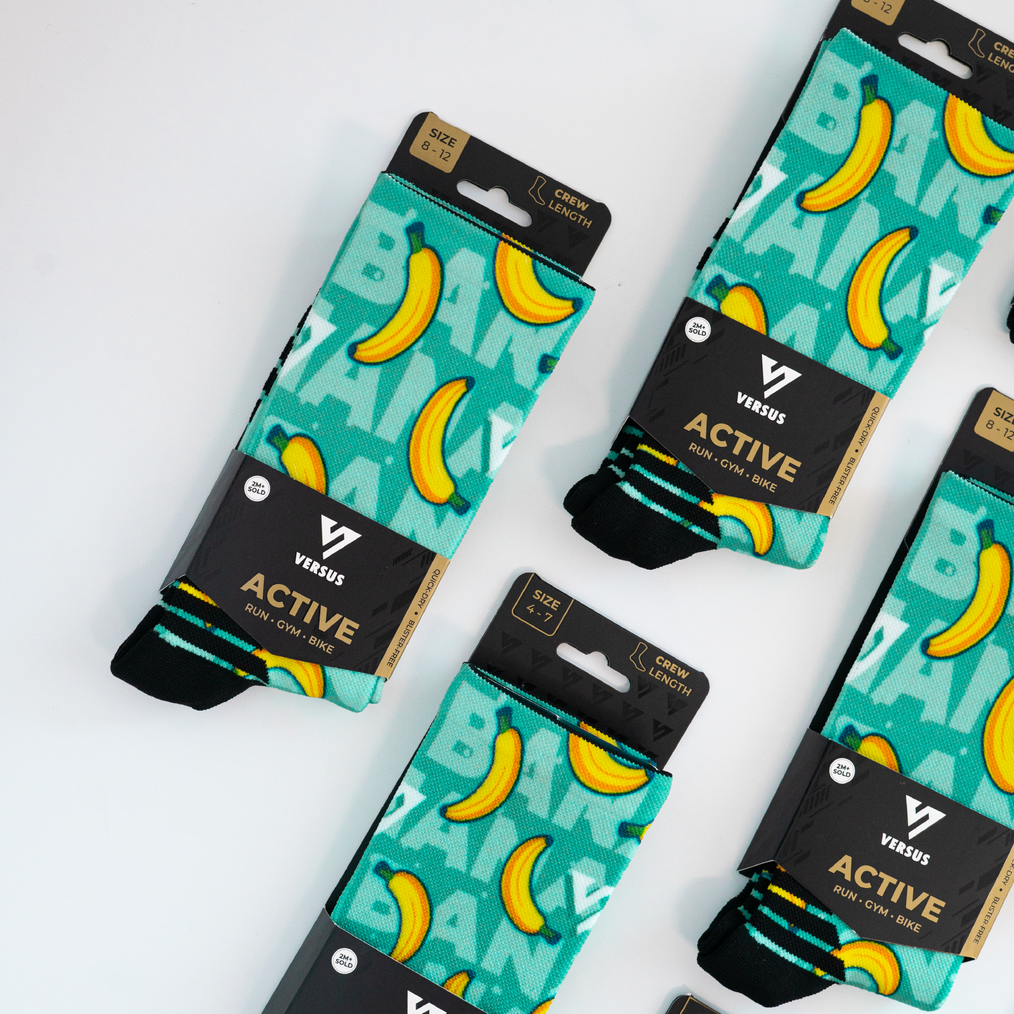 Banana 2.0 Active Crew Socks