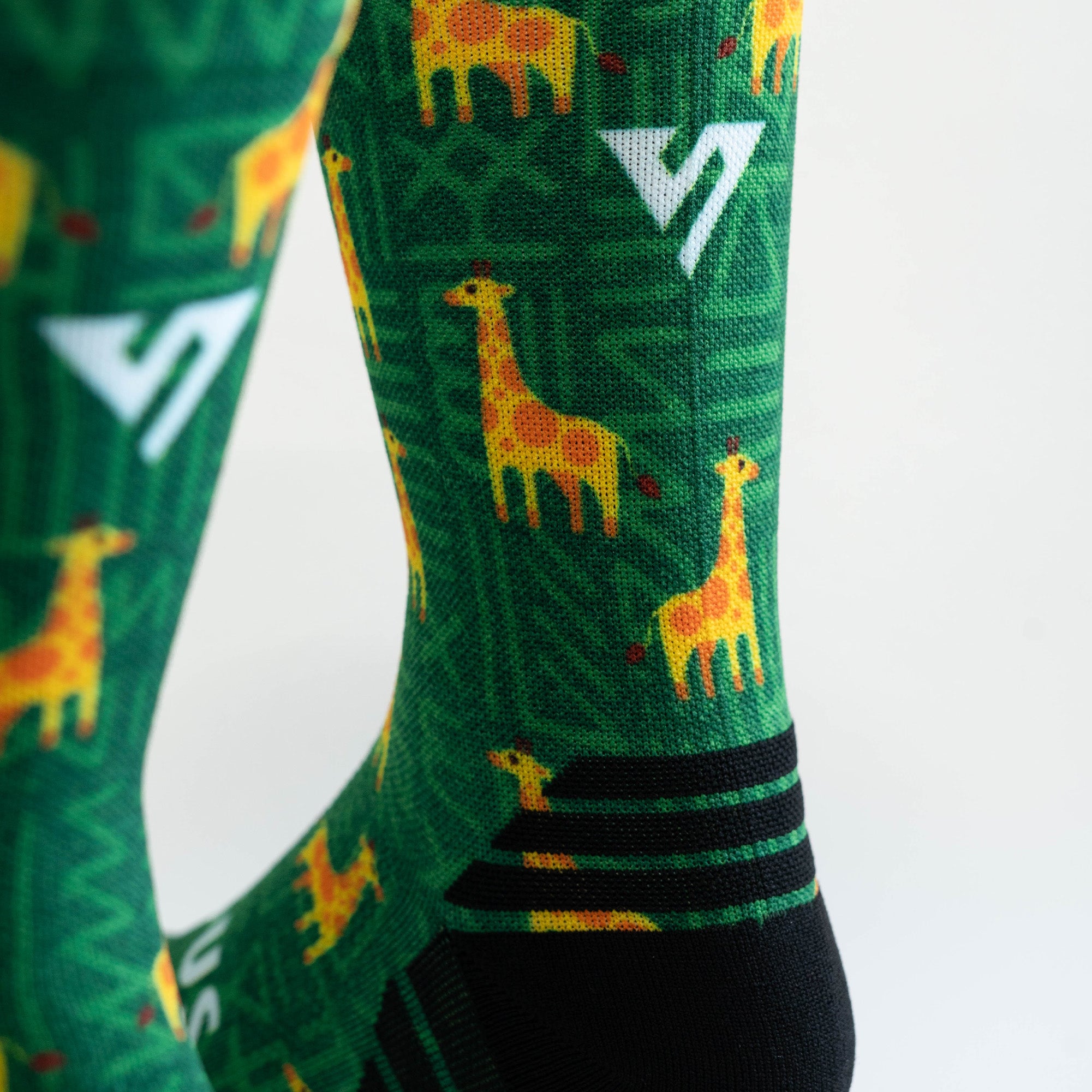 Giraffe Active Crew Socks