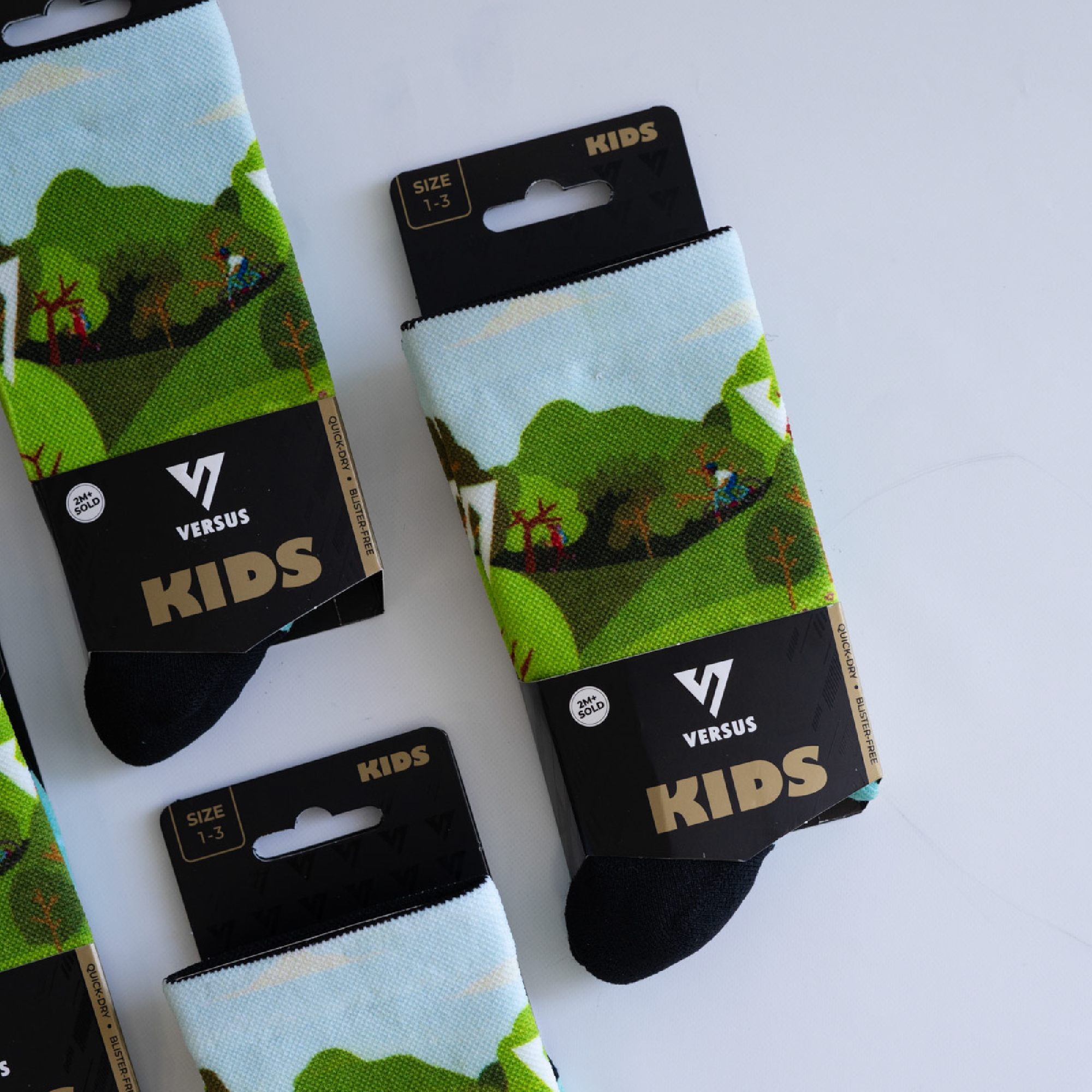 Park Fun KIDS Active Crew Socks