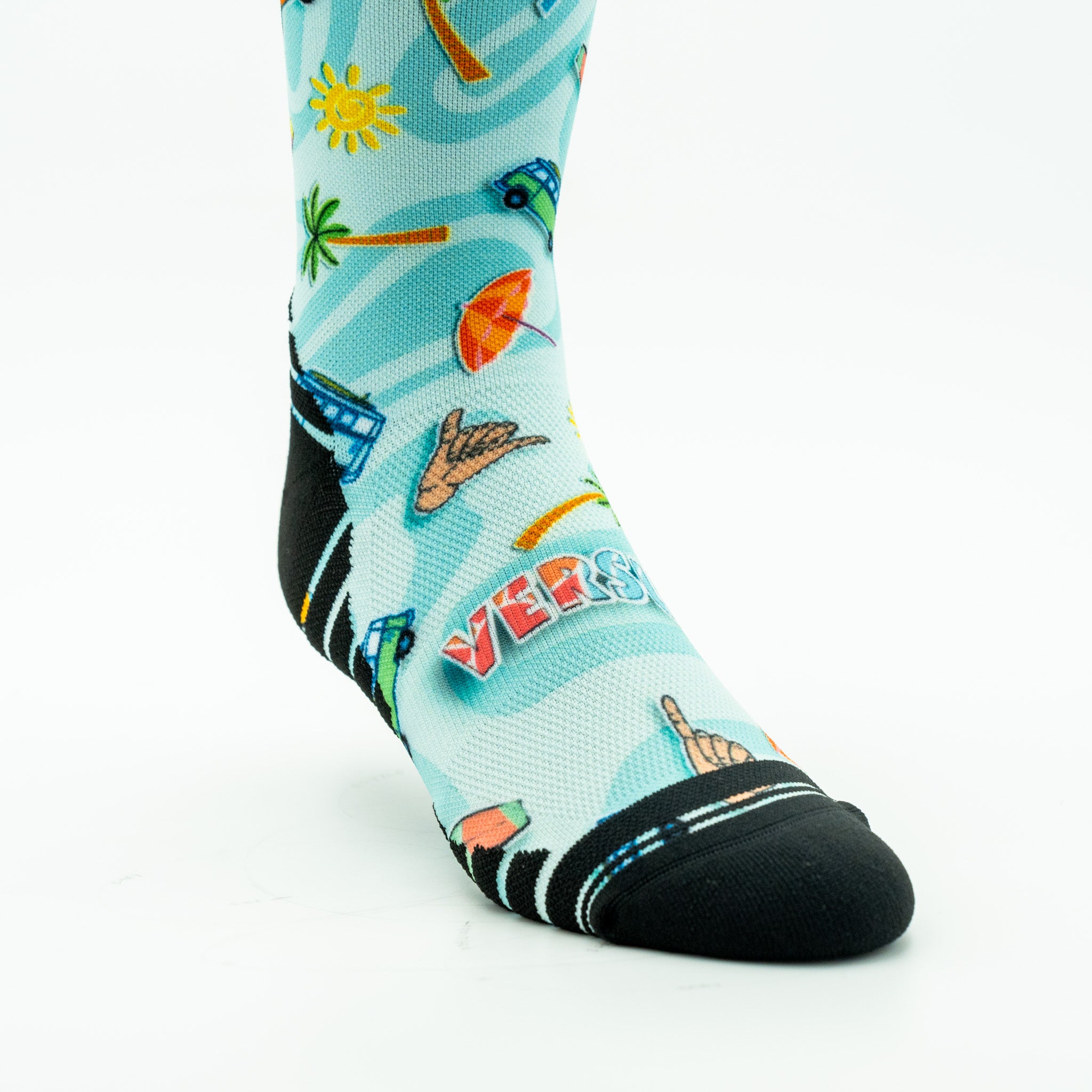 Summer Vibes KIDS Active Crew Socks