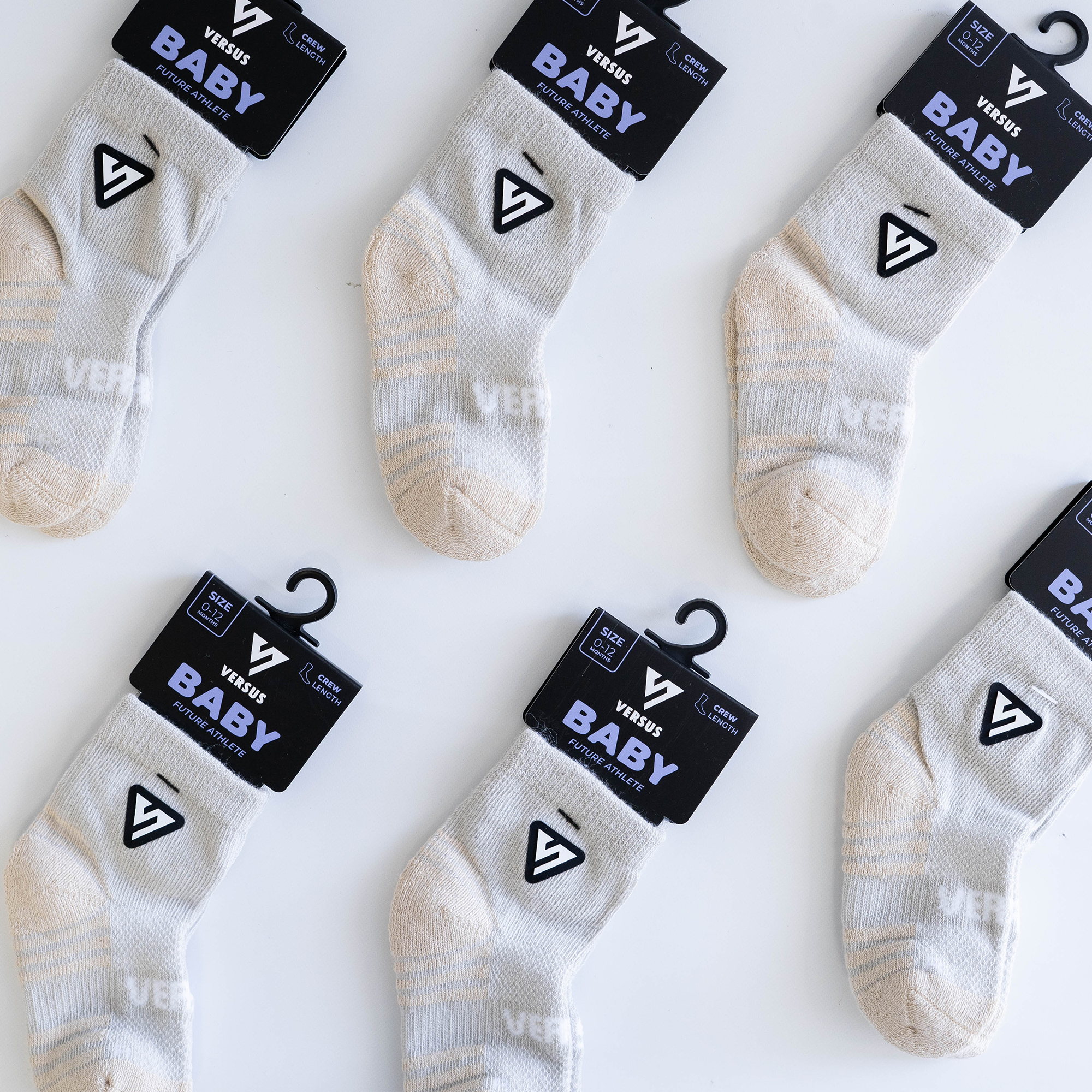 Beige Baby Socks