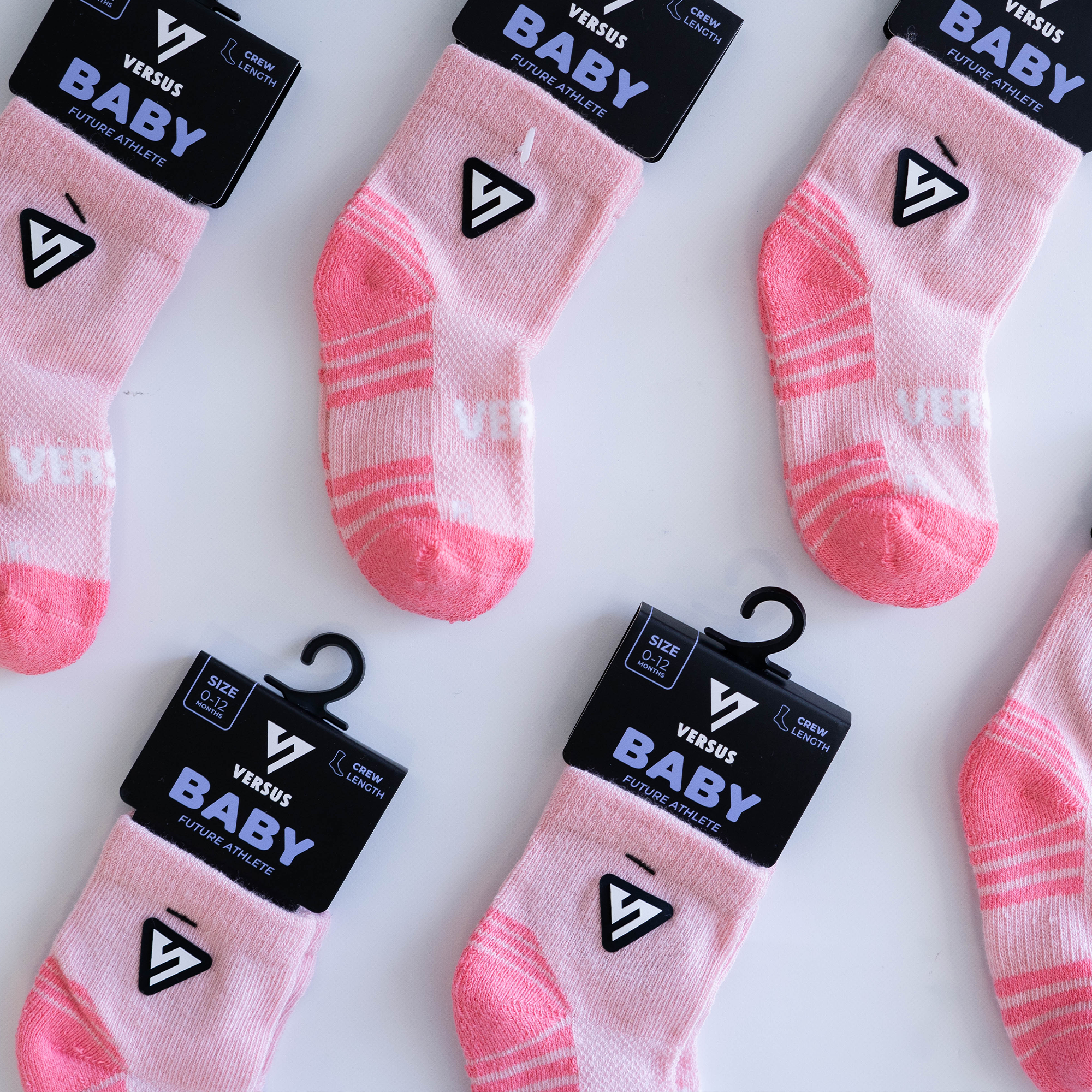 Pastel Pink Baby Socks