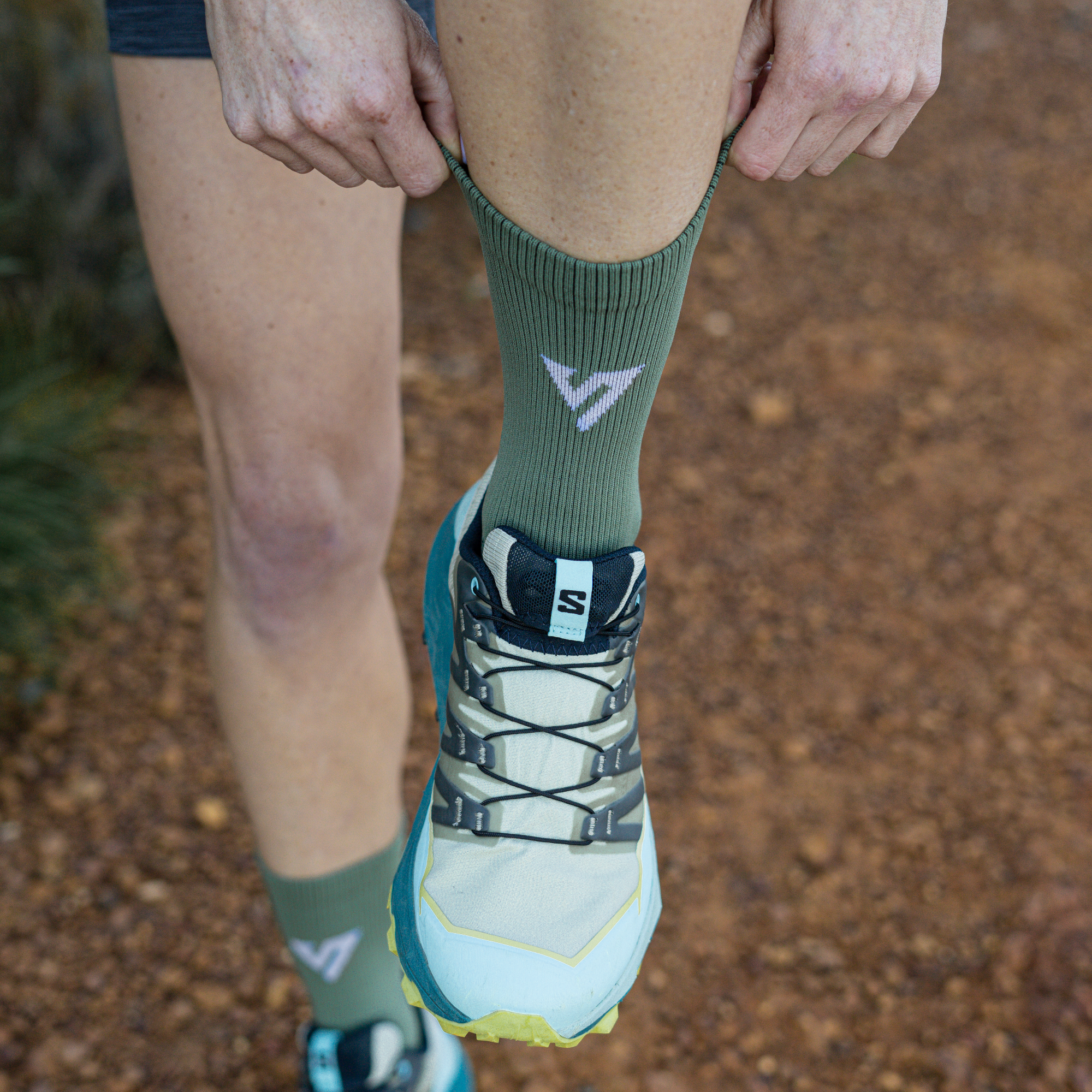 Pine Merino Winter Socks