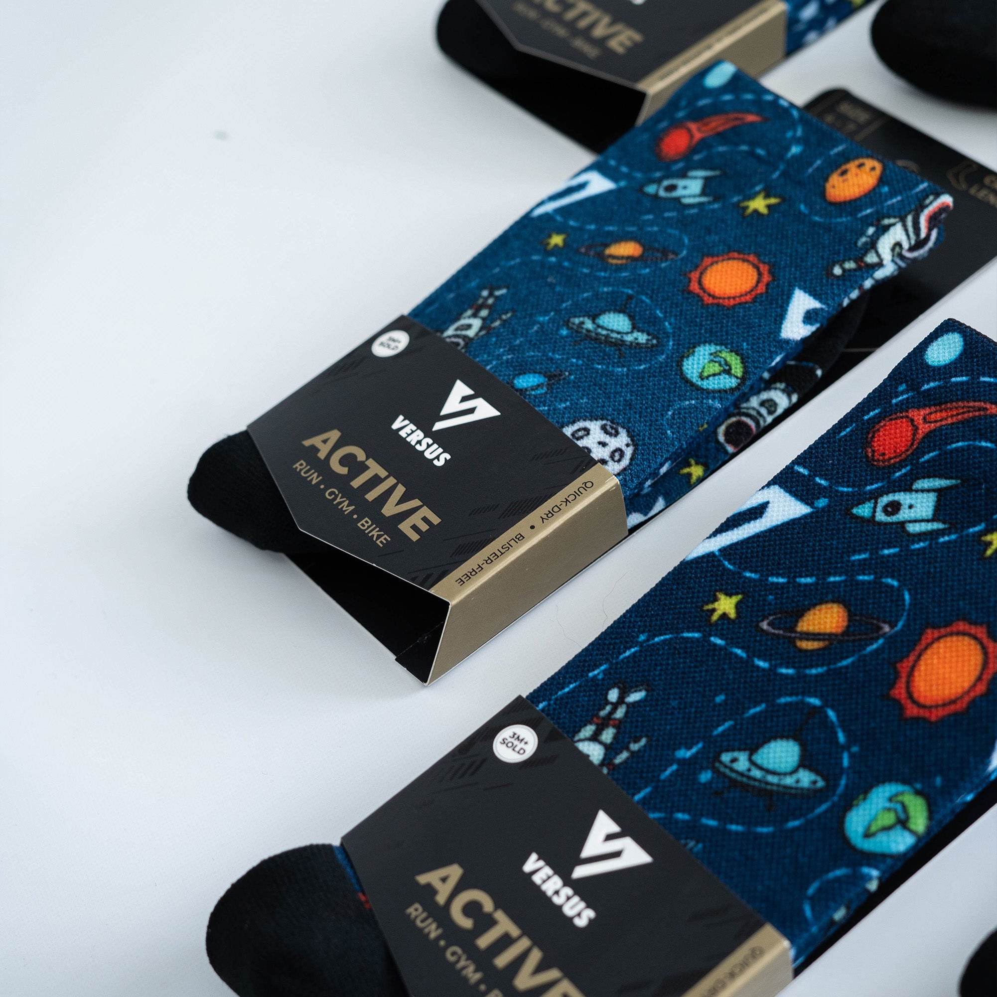 Space Venture Active Crew Socks