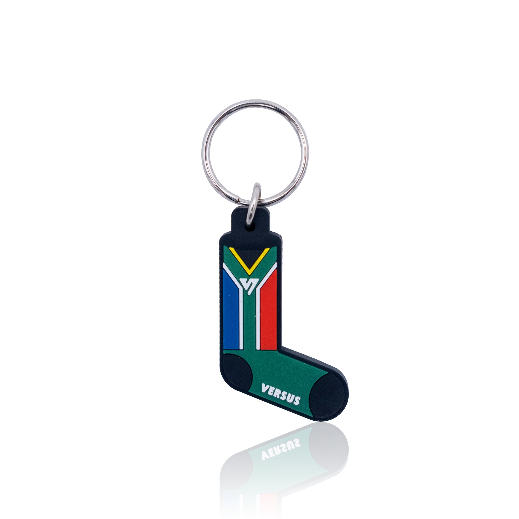 South Africa Flag Keyring | Versus Socks